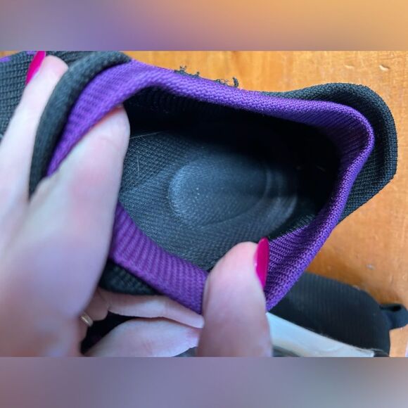 Women's Walking Shoes Sock Sneakers - Mesh Easy Lace Air Cushion Platform Shoes - Picture 7 of 10